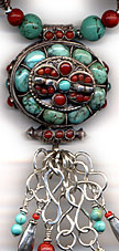Tibetan Gau Box Necklace